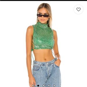 IN SEARCH FOR AN XS OR SMALL h:ours 21 green crop top